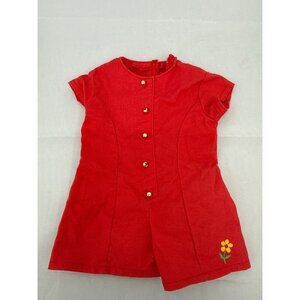 vintage 1996 American Girl Today red culotte dress Pleasant Company
